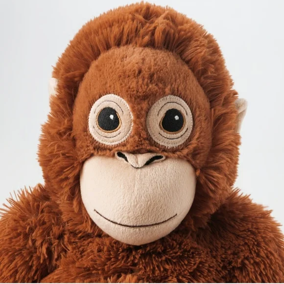 IKEA DJUNGELSKOG Orangutan Monkey PUNCH Brown Plush Toy - 104.028.41 - Picture 6 of 10
